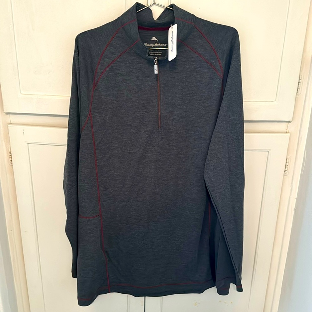 New with tag Tommy Bahama men’s sz XL tall 1/2 zip